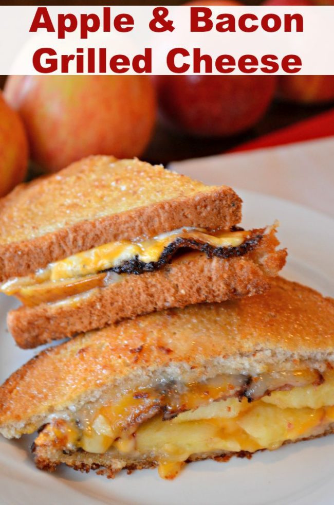 Being a grilled cheese fanatic, I can't wait to try out this <a href="http://recipesforourdailybread.com/bacon-apple-grilled-cheese/" target="_blank">delectable recipe</a>. 