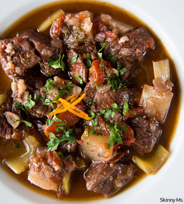 Beef stew has become a fall staple -- but you haven't had the best until you've tried this <a href="http://skinnyms.com/slow-cooker-thick-chunky-beef-stew-recipe/" target="_blank">slow cooker recipe</a>.