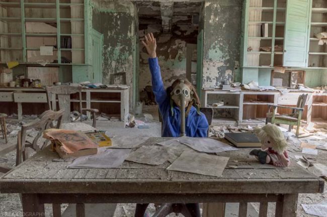 "Despite the wide-scale destruction, regardless of the damage, death and shutdown of life as it had been known, life must go on.&#8232;&#8232;The little girl will be taught just as she would have been in life before the fallout. She will learn history, she will learn to read and to write, she will learn survival skills, and she will learn science.&#8232;&#8232; It&rsquo;s not known how many have survived, but this father knows that his little girl, having survived the fallout and three years in a shelter, is the key to the future and life carrying on in the new world."