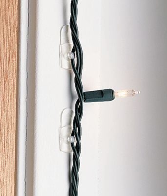 Decorating for the holidays just got so much easier. Keep Christmas lights in place using small Command hooks.