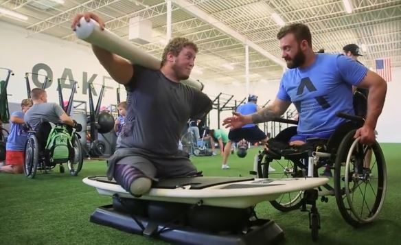 Now Vobora inspires a thirst for life in many U.S. heroes who have lost limbs.