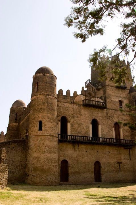 The travelers also found that medieval castles weren't only in Europe when they stopped by Gondar in Ethiopia.