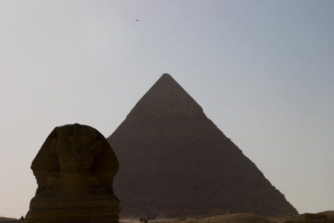 And of course, a trip to Egypt wouldn't be complete without going to the Great Pyramid of Giza.