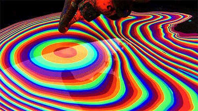 <a href="http://www.blacklightvisuals.com/#what" target="_blank">Black Light Visuals</a> is the company that really brought body marbling to the festival scene, and the trend caught on like wildfire.