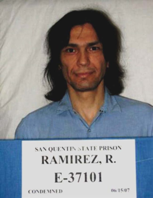 Between April 1984 and August 1985, Ramirez killed 13 people in the Los Angeles and San Francisco areas.