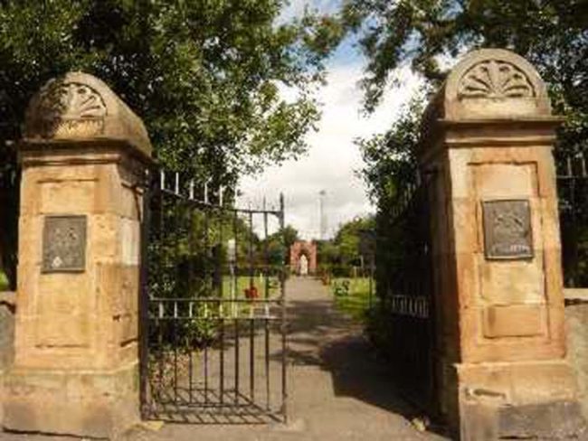 The legend of Margorie McCall begins at Shankill Cemetery in Lurgan, Ireland.