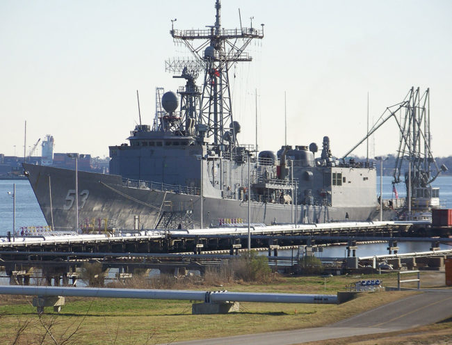 Workers at the Norfolk Naval Supply Center were subjected to fungal spores.