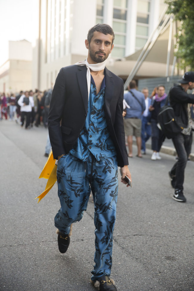 The loafers are popular with men, too. From fashion editor Simone Marchetti...