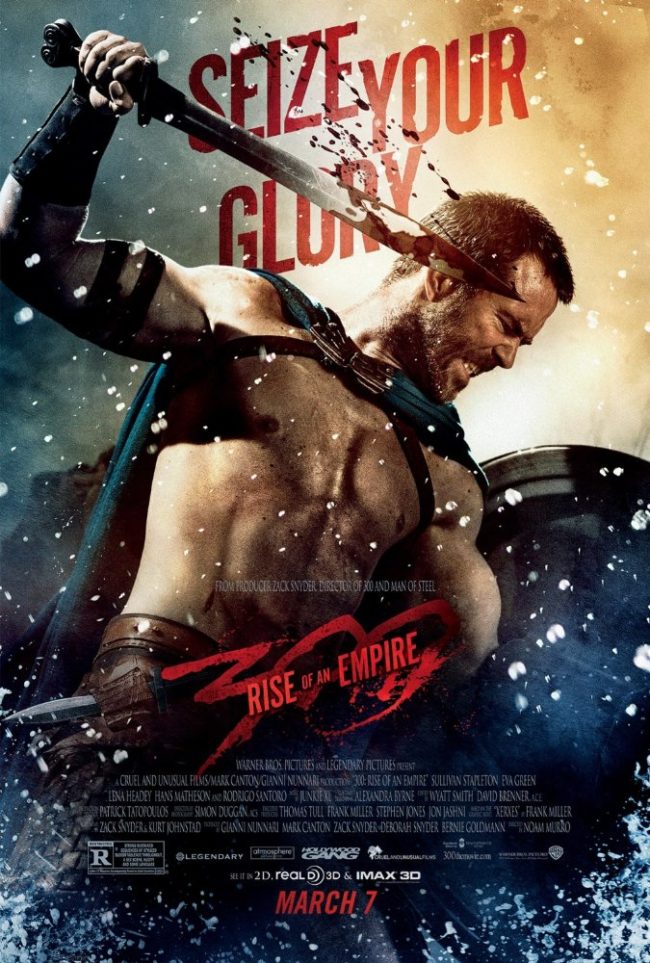 "300: Rise of an Empire" -- 2,234 bodies, rated R.