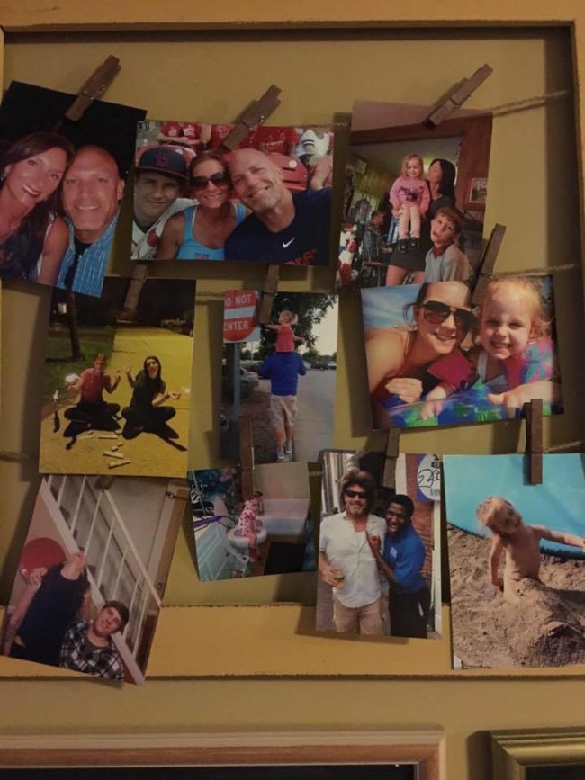 Clearly, Eaton was important to his girlfriend. On October 5, she shared this memory board she'd made with followers on Facebook. There's two photos of Eaton at the top, but for her own reasons, she didn't want to marry him.