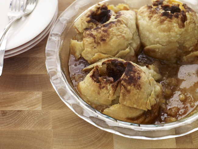 I was going to my moms for Thanksgiving, but now I'll be headed wherever these <a href="http://blog.bedbathandbeyond.com/bbb-recipe/apple-dumplings-cinnamon-caramel-sauce-recipe-2/?mcid=EM_Productcampaign_201512_EM_Productcampaign_Rolling_Newsletter_Offer_Offer&amp;rid=AR8Z60-72JDTF-I0VD29-RNWXCW3-GEE596-v1" target="_blank">apple dumplings with cinnamon caramel sauce</a> are served. 