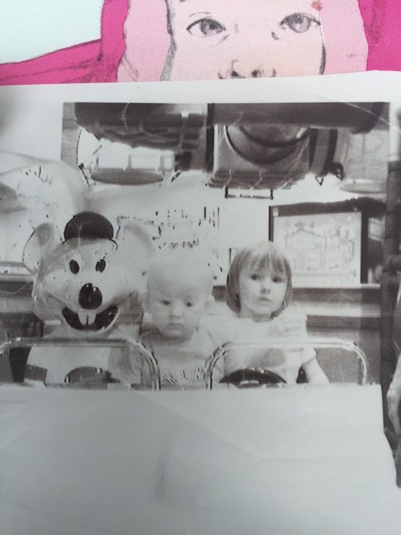 I always love a Chuck E. Cheese birthday, but who invited the creepy doll child?