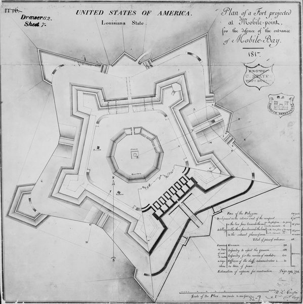 The fort was constructed into a star shape by the U.S. Army Corps of Engineers, which made it easier to defend. African-American slaves did most of the work, and many of them are said to linger there in death.