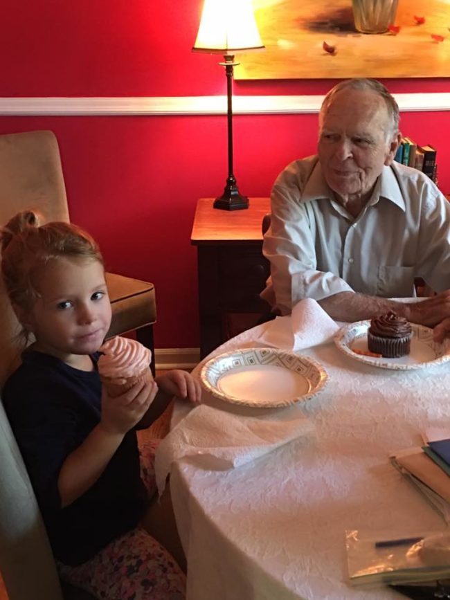 The unlikely pair spent more than three hours together, sharing lunch and interacting with one another as though age were only a number.