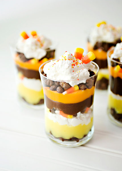 Candy corn may be an acquired taste, but who doesn't love a <a href="http://bakedbree.com/candy-corn-parfait" target="_blank">candy parfait</a>? 