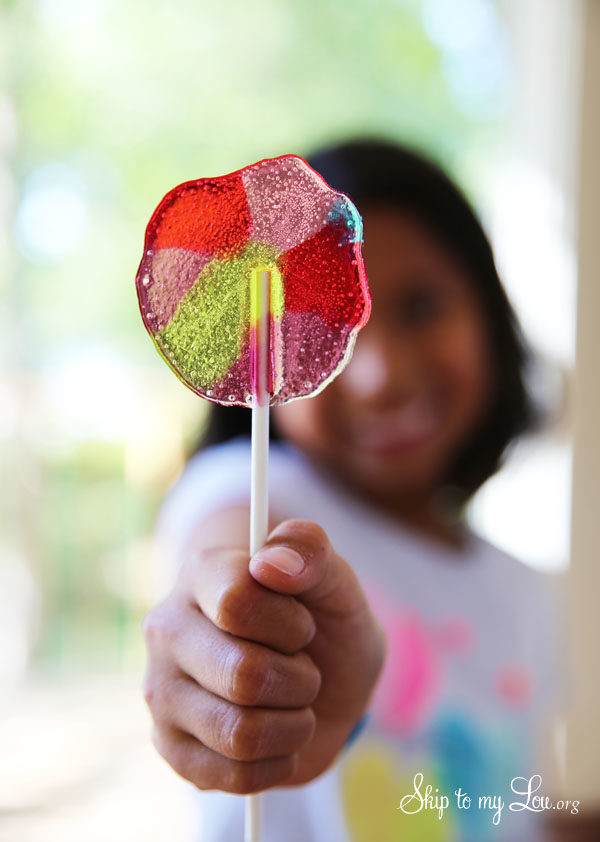 Melt down your favorite sugar confections and create your very own <a href="http://www.skiptomylou.org/5-minute-homemade-suckers/" target="_blank">five-minute lollipops</a>.