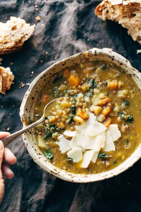 Lentils are another under-utilized ingredient, and <a href="http://pinchofyum.com/the-best-detox-crockpot-lentil-soup" target="_blank">here they take center stage</a>.
