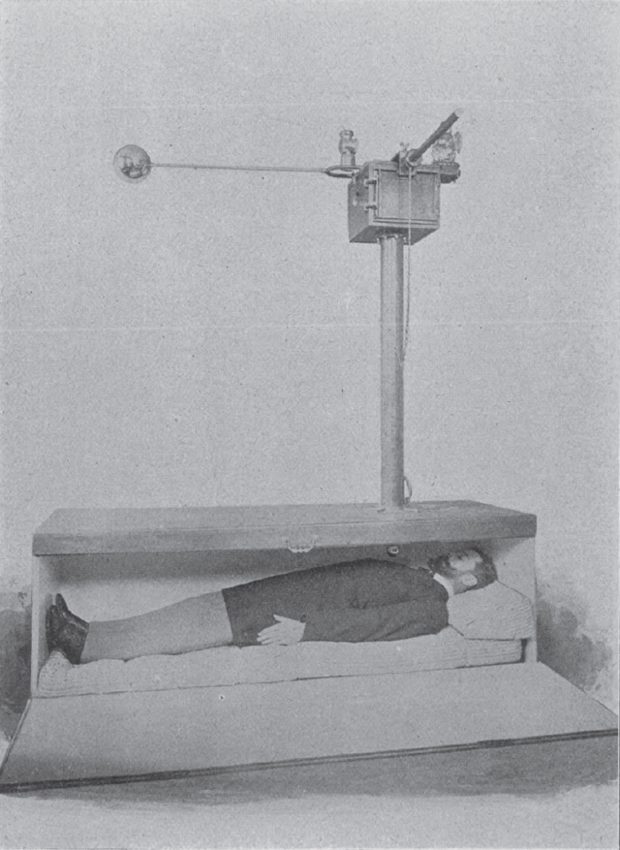 As fear spread, Count Michel de Karnice-Karnicki patented a special "safety coffin" with a variety of extra features intended to free people from six feet under.