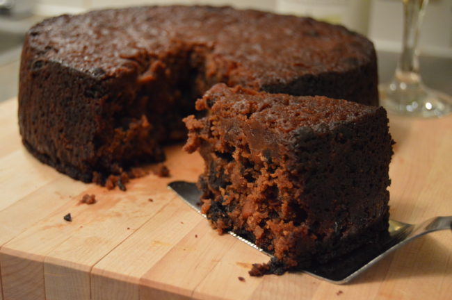 In the Caribbean, this <a href="http://www.gratednutmeg.com/?p=4371" target="_blank">black fruitcake</a> is considered to be a sign of love.