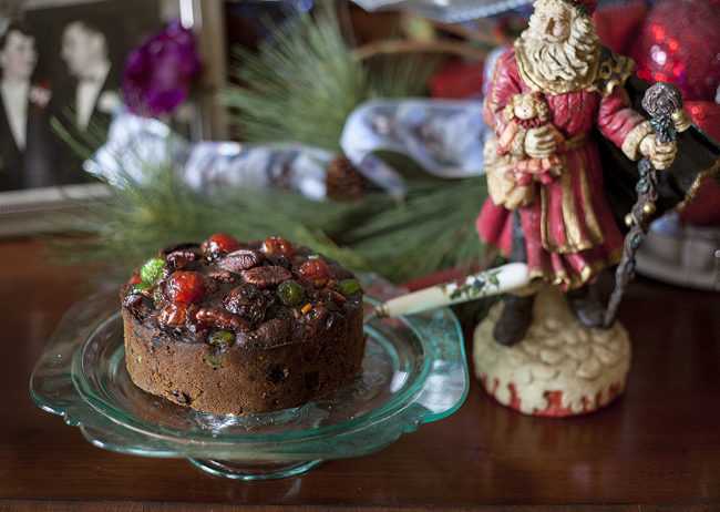 This recipe for <a href="http://bitebymichelle.com/2014/11/05/christmas-frutcake-one-hundred-year-old-recipe/" target="_blank">mini fruitcakes</a> is over 100 years old.