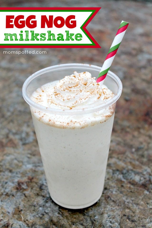 I hear eggnog tastes better when you mix it with ice cream and blend it together into a delicious <a href="http://momspotted.com/2014/12/easy-eggnog-milkshake-recipe.html" target="_blank">milkshake</a> -- but that's true with everything.