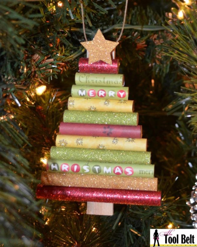 I can't even believe this adorable tree is made of <a href="http://www.hertoolbelt.com/rolled-paper-christmas-tree-ornament/" target="_blank">rolled paper.</a>