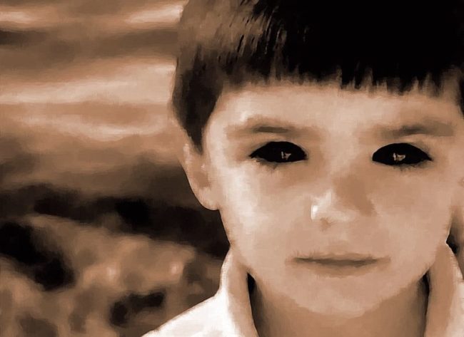 Some say that the black-eyed children are vampires. Others claim that they are terrifying manifestations of paranormal spirits. 