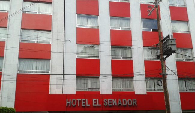 For days, guests were completely oblivious to a rancid smell coming from one of the rooms at the Hotel El Senador in Mexico City.