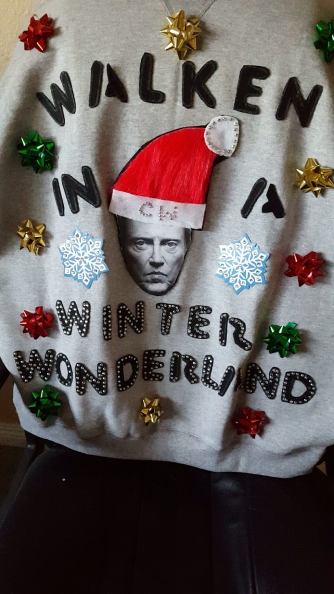 Who doesn't love a pun-filled Christmas sweater?