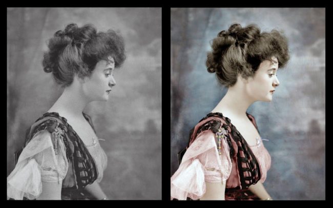 His colorization process can take between 90 and 300 minutes, and sometimes even longer. 