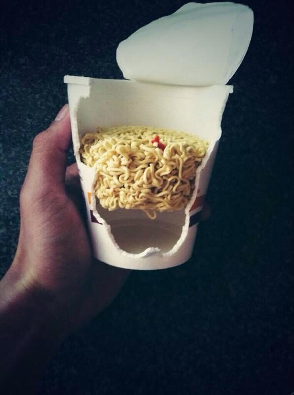 If you rip off the packaging, you'll see that a cup of noodles is anything but.