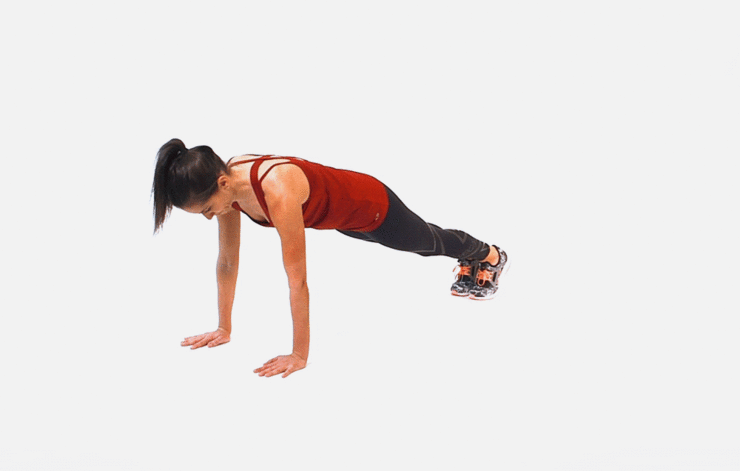 lateral plank walk