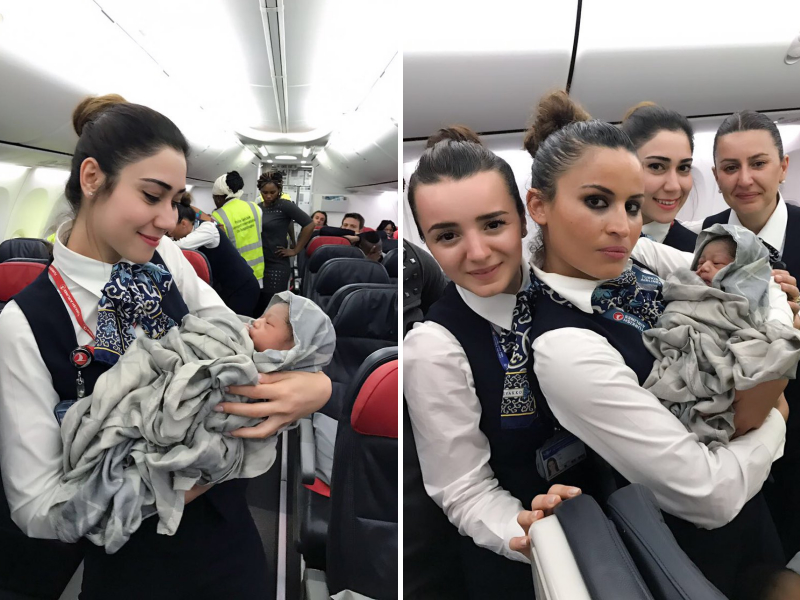 Woman Gives Birth 42,000 Feet on Turkish Airlines Flight